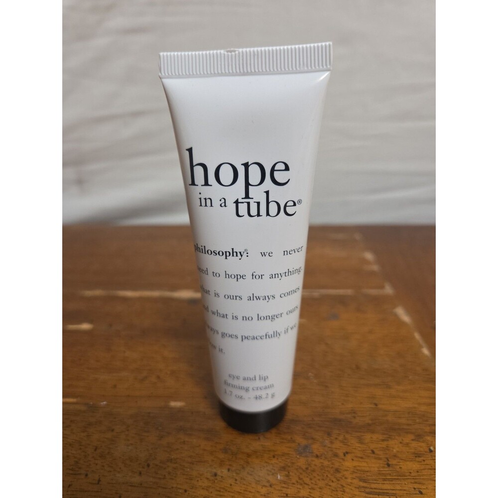 Philosophy Hope in a Tube Eye and Lip Firming Cream 1.7 oz. NOS Factory Sealed